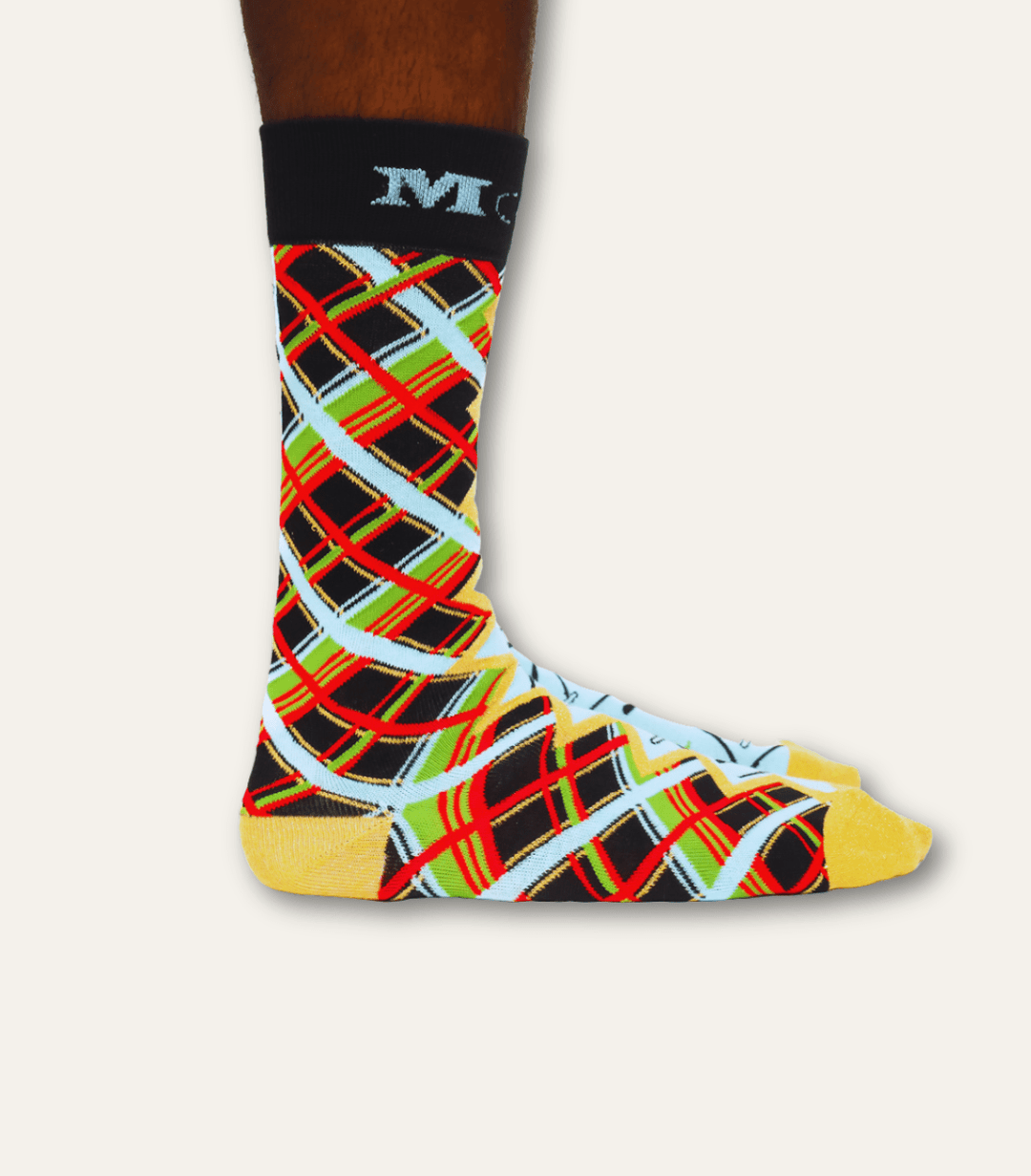 The Par And Pattern Art Sock
