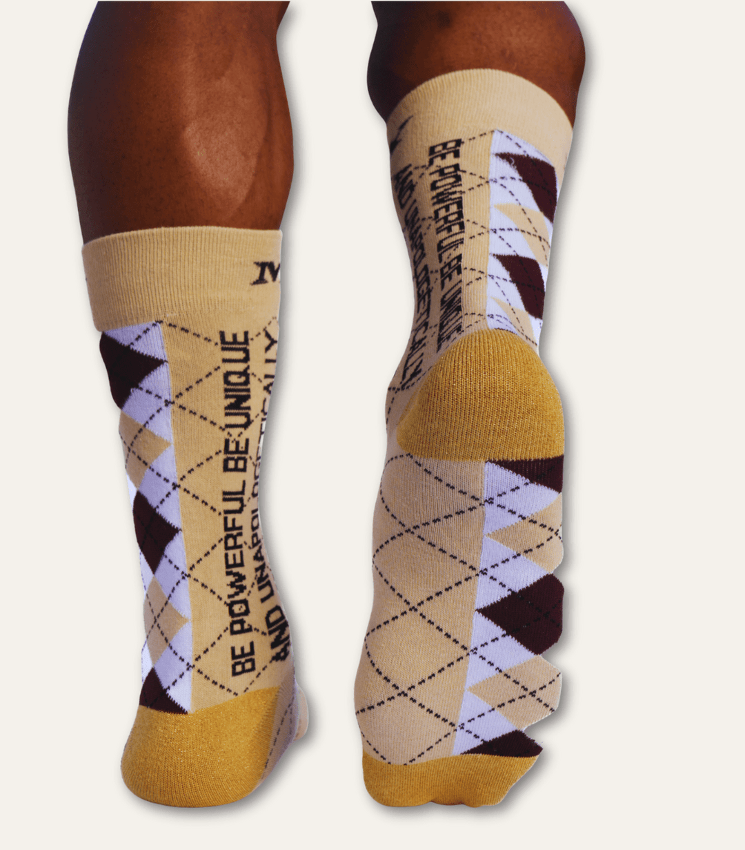 The Argyle Interrupted Art Sock