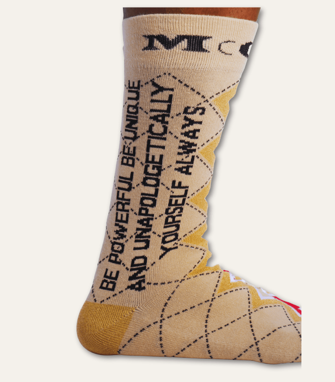 The Argyle Interrupted Art Sock