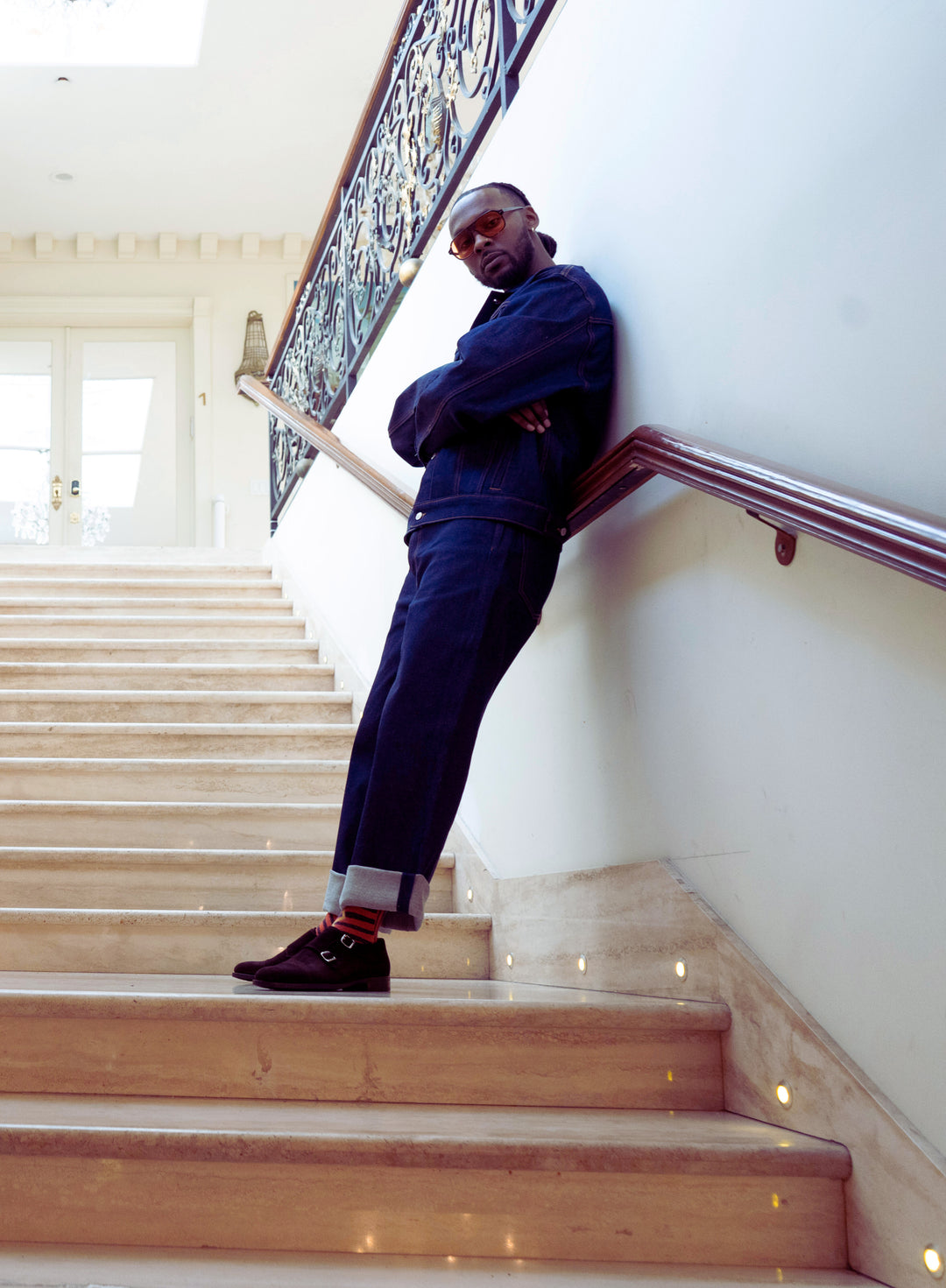 The Crimson Storm Art Socks