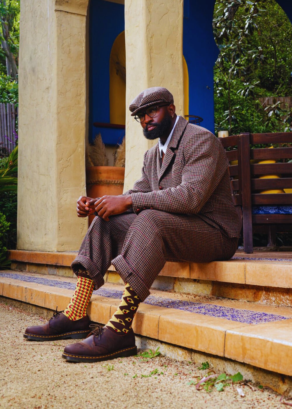 The Heritage Houndstooth Art Sock