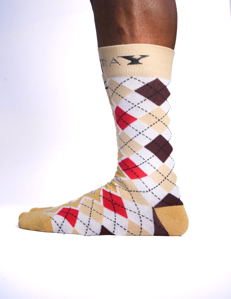 McCray-Allen Jacquard Art Socks