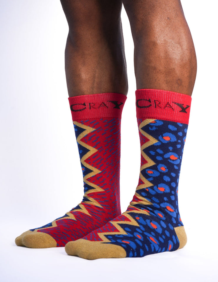 McCray Jacquard Art Socks