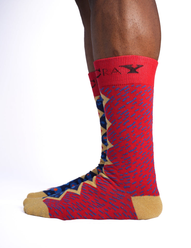 McCray Jacquard Art Socks