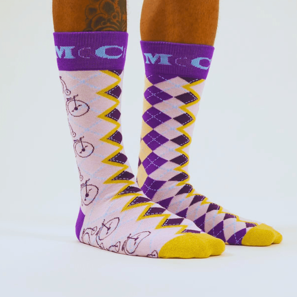 The Penny Farthing Dandy Art Sock