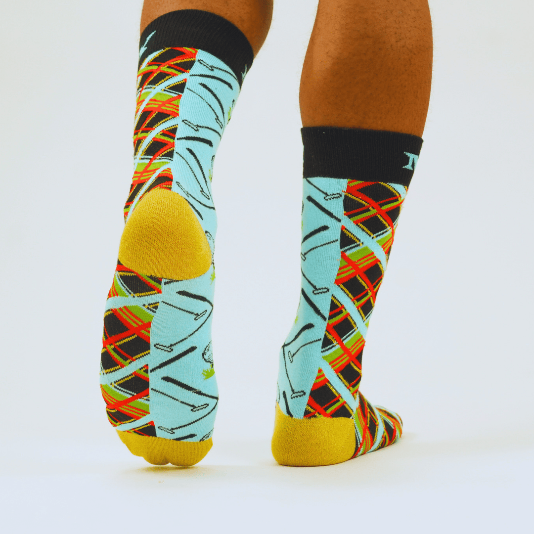 The Par And Pattern Art Sock