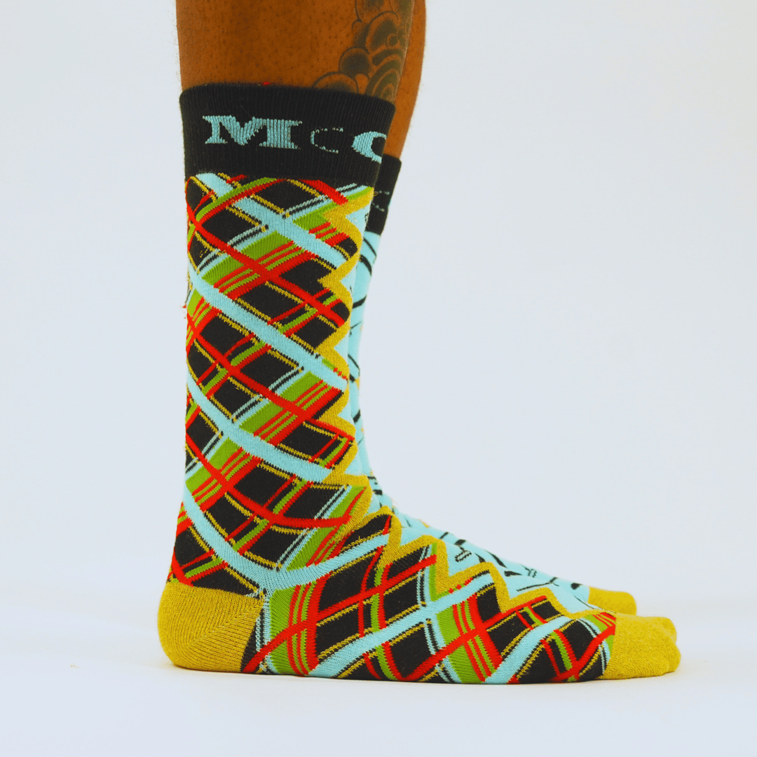 The Par And Pattern Art Sock