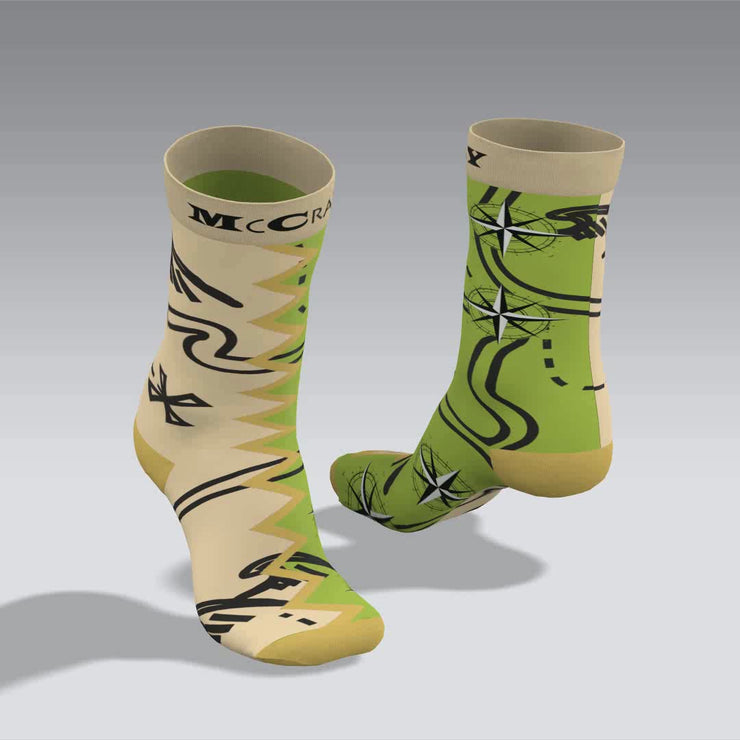McCray-McCowan Jacquard Art Socks