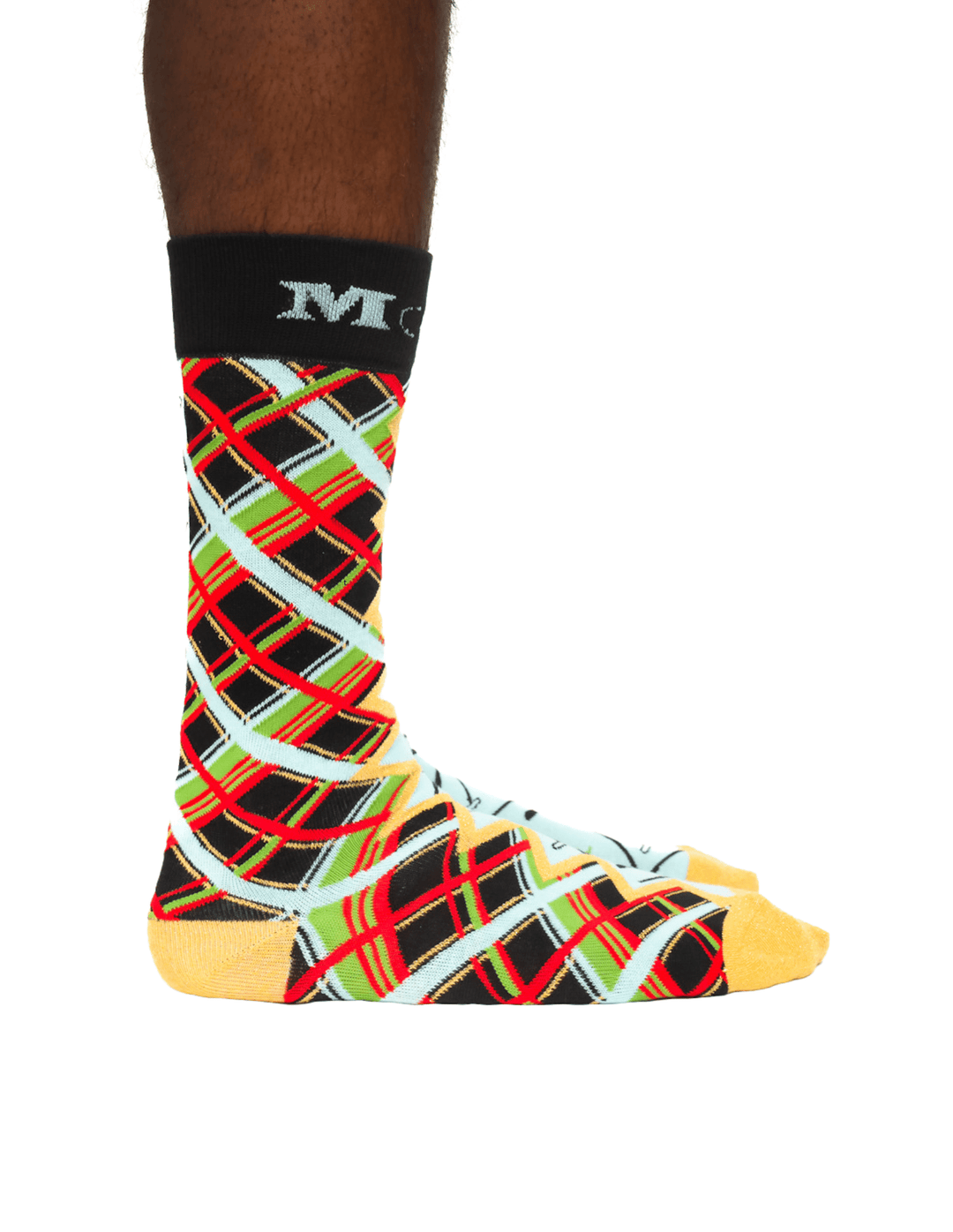 The McCray Plaid Par Art Sock