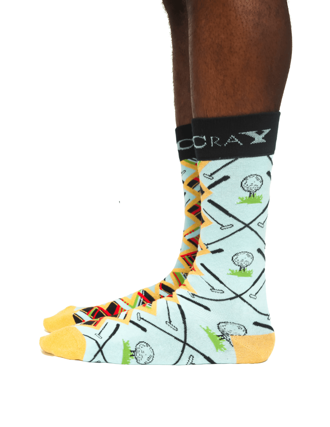 The McCray Plaid Par Art Sock